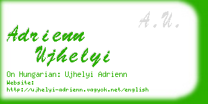 adrienn ujhelyi business card